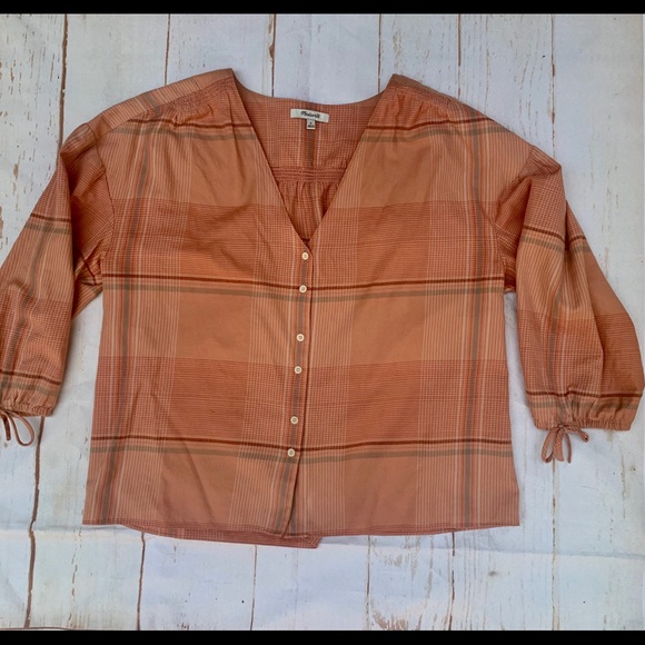 Madewell Morningview Shirt Size Medium - Picture 5 of 11
